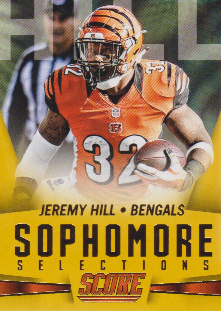 2015 Score Sophomore Selections Gold #7 Jeremy Hill