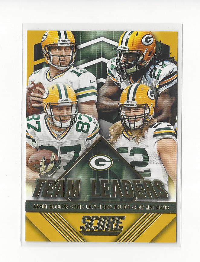 2015 Lideres De Oro 13 Aaron Score Team Rodgers Clay Matthews Lacy Jordy Nelson E Ebay