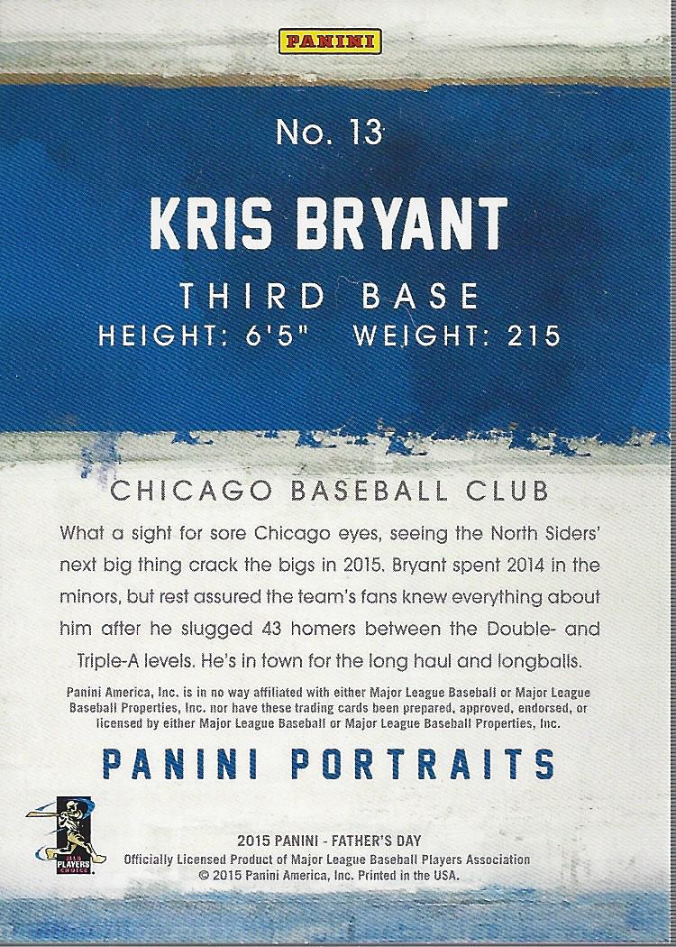 2015 Panini Father's Day Trading Card Pick (Inserts) - Picture 85 of 95
