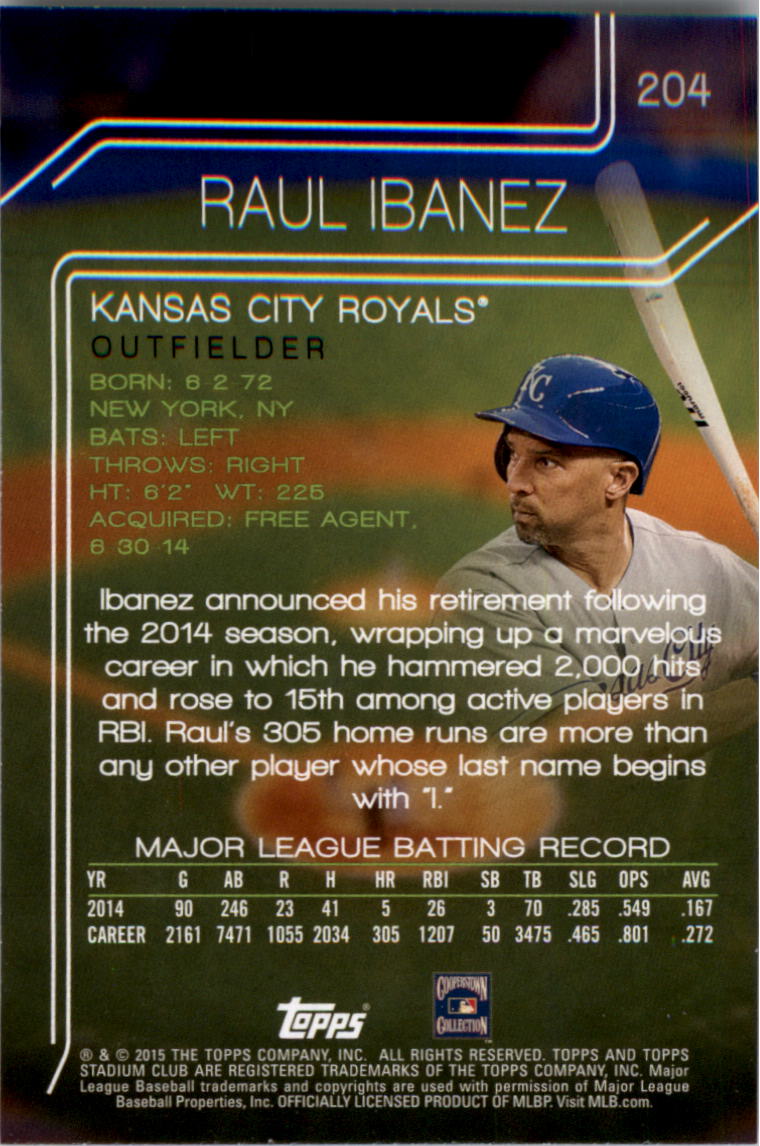 2015 Stadium Club Baseball 201-300 YOU PICK - Picture 4 of 118