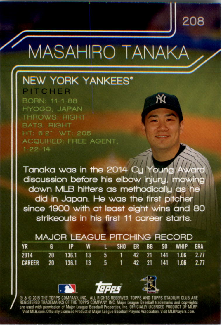 2015 Stadium Club Baseball 201-300 YOU PICK - Picture 11 of 118