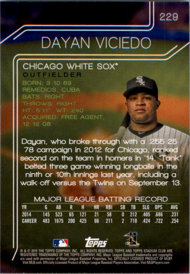 2015 Stadium Club Baseball 201-300 YOU PICK - Picture 36 of 118