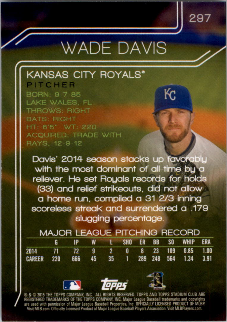 2015 Stadium Club Baseball 201-300 YOU PICK - Picture 115 of 118