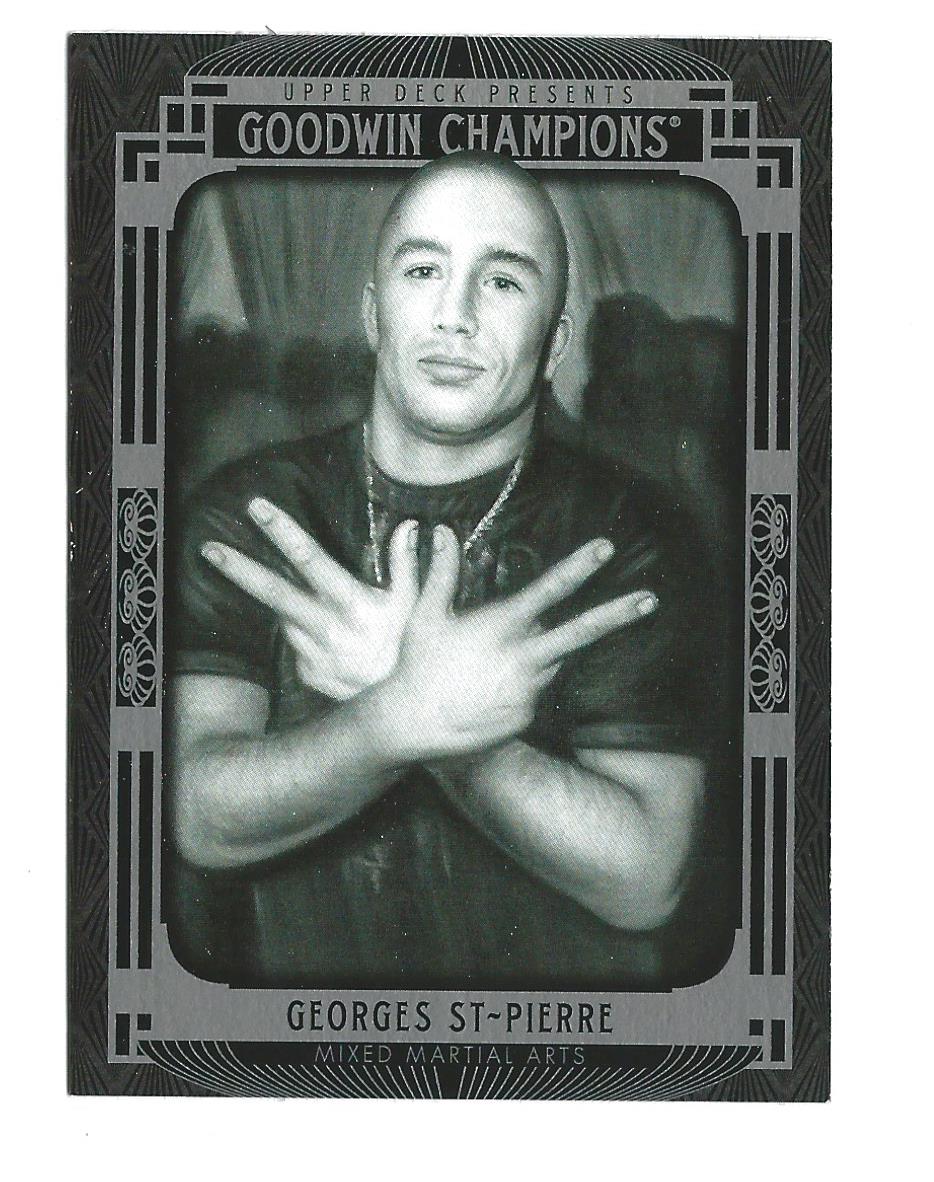 2015 Upper Deck Goodwin Champions #102 Georges St-Pierre SP