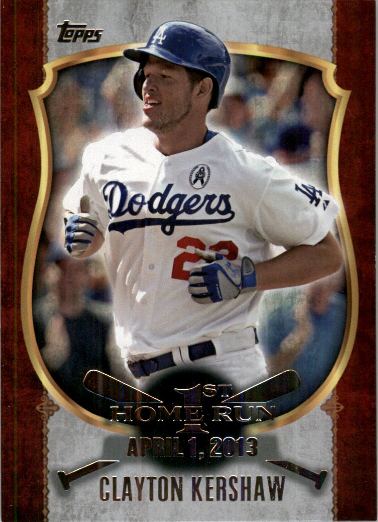 2015 Topps First Home Run Series 2 Silver #FHR21 Clayton Kershaw