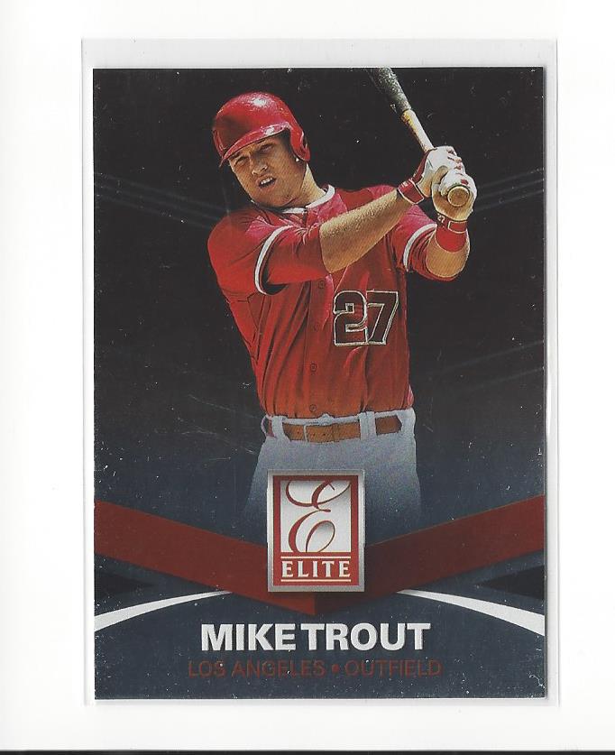 2015 Elite #34 Mike Trout