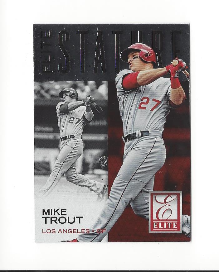 2015 Elite Stature #1 Mike Trout