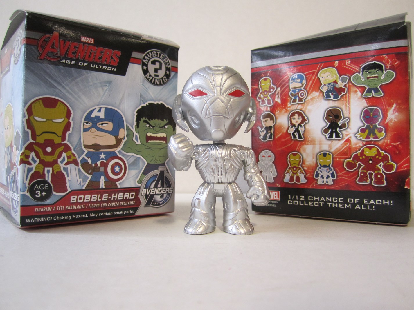 Avengers Age of Ultron Bobble-Heads Mystery Minis Vinyl Figures Iron Man Aiming
