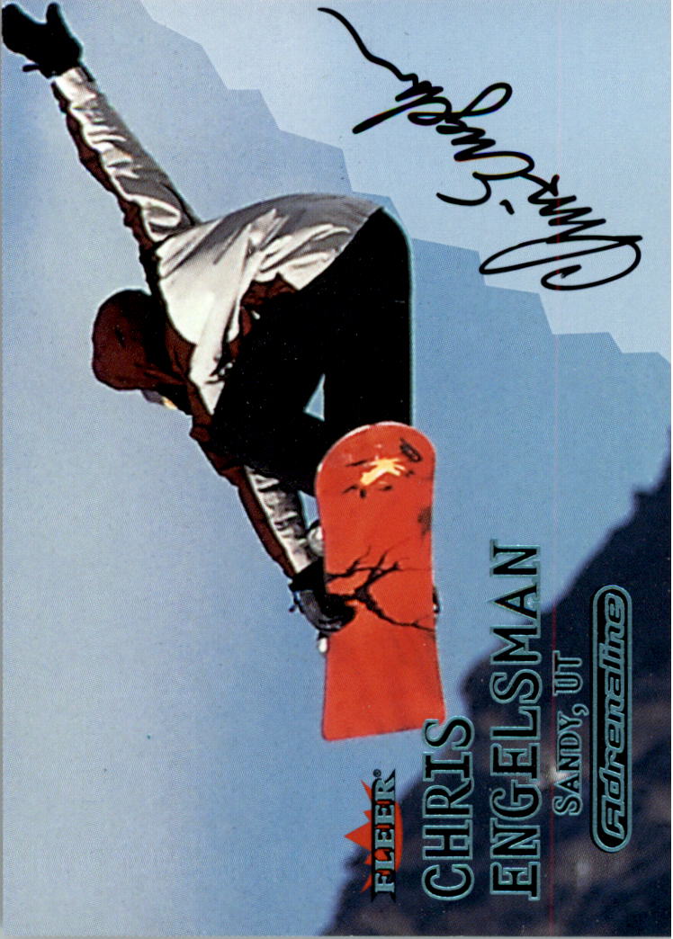 2000 Fleer Adrenaline Autographs #10 Chris Engelsman