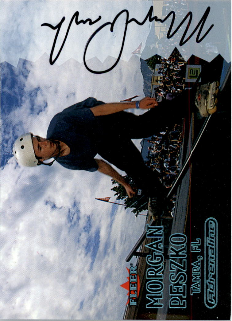 2000 Fleer Adrenaline Autographs #43 Morgan Peszko
