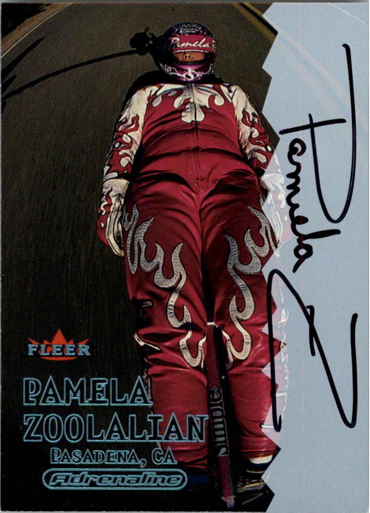 2000 Fleer Adrenaline Autographs #46 Pamela Zoolalian