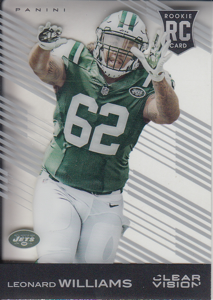 rookie fútbol card!!! 2015 Panini Prizm Leonard Williams,