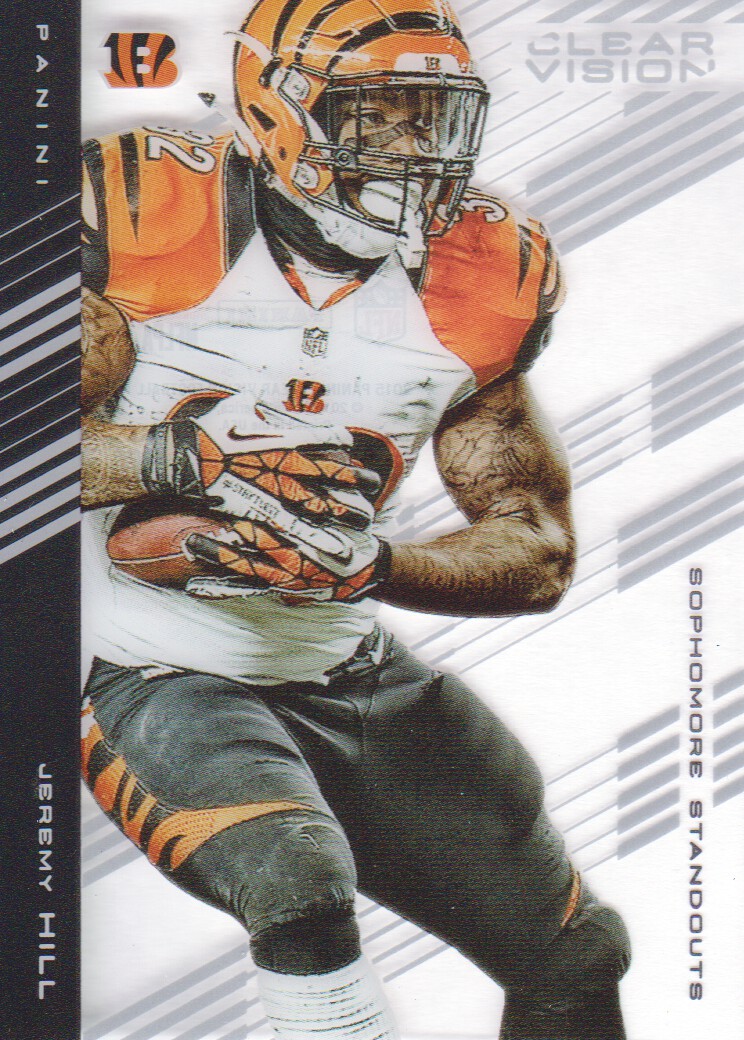 2015 Panini Clear Vision #61 Jeremy Hill SS