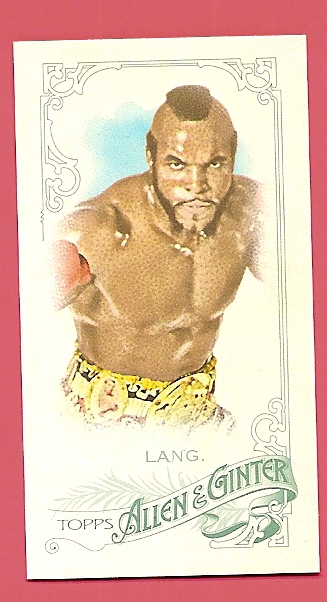 2015 Topps Allen and Ginter Mini #102 James Clubber Lang