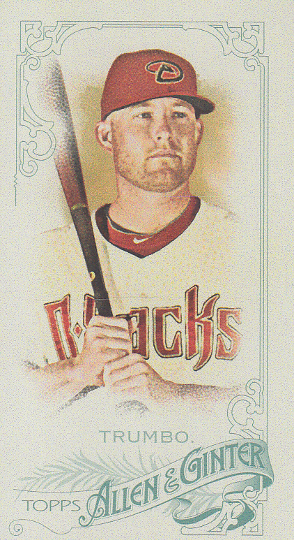 2015 Topps Allen and Ginter Mini A and G Back #25 Mark Trumbo