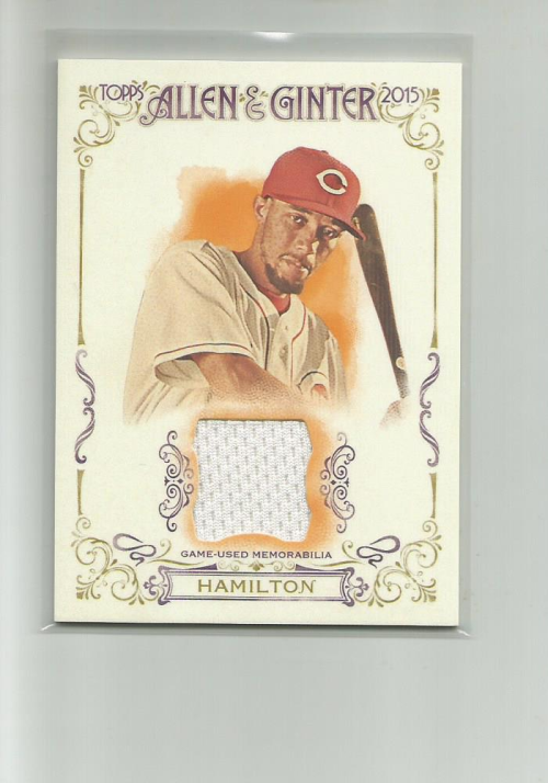 2015 Topps Allen and Ginter Relics #FSRABHM Billy Hamilton A