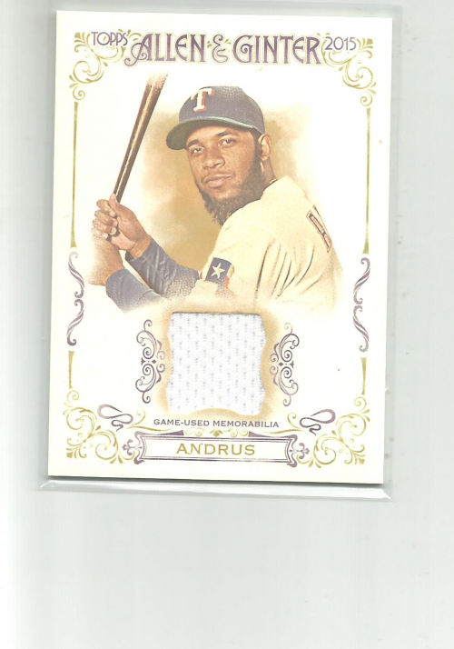 2015 Topps Allen and Ginter Relics #FSRAEA Elvis Andrus A