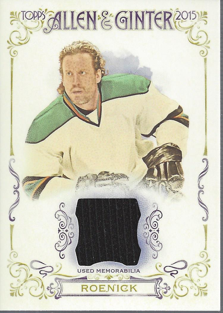 2015 Topps Allen and Ginter Relics #FSRAJR Jeremy Roenick A