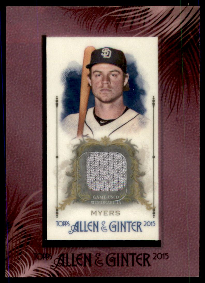 2015 Topps Allen and Ginter Framed Mini Relics #FMRWM Wil Myers