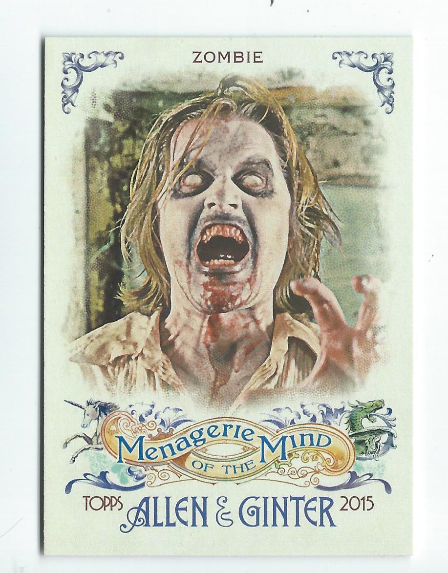 2015 Topps Allen and Ginter Menagerie of the Mind #MM11 Zombie