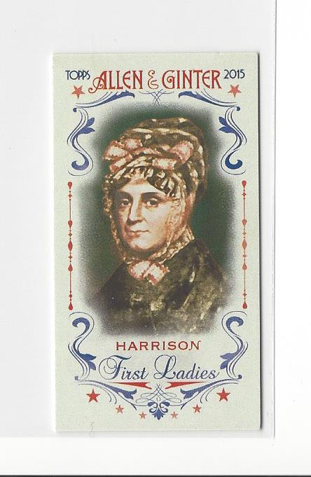 2015 Topps Allen and Ginter Mini First Ladies #FIRST7 Anna Harrison