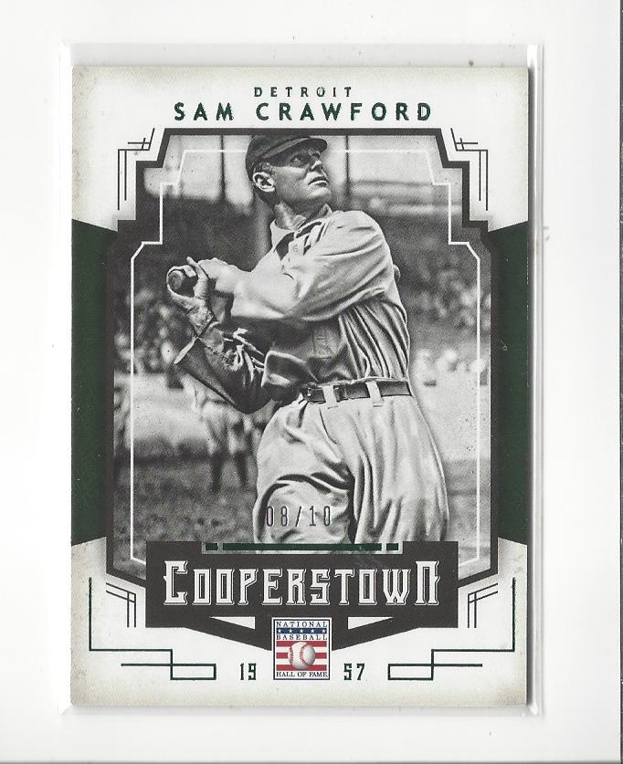 2015 Panini Cooperstown Green #87 Sam Crawford