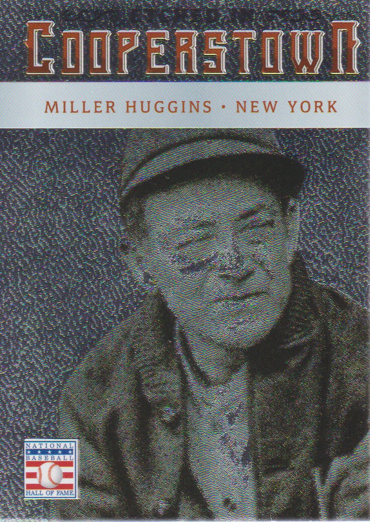 2015 Panini Cooperstown Etched in Cooperstown Silver #50 Miller Huggins