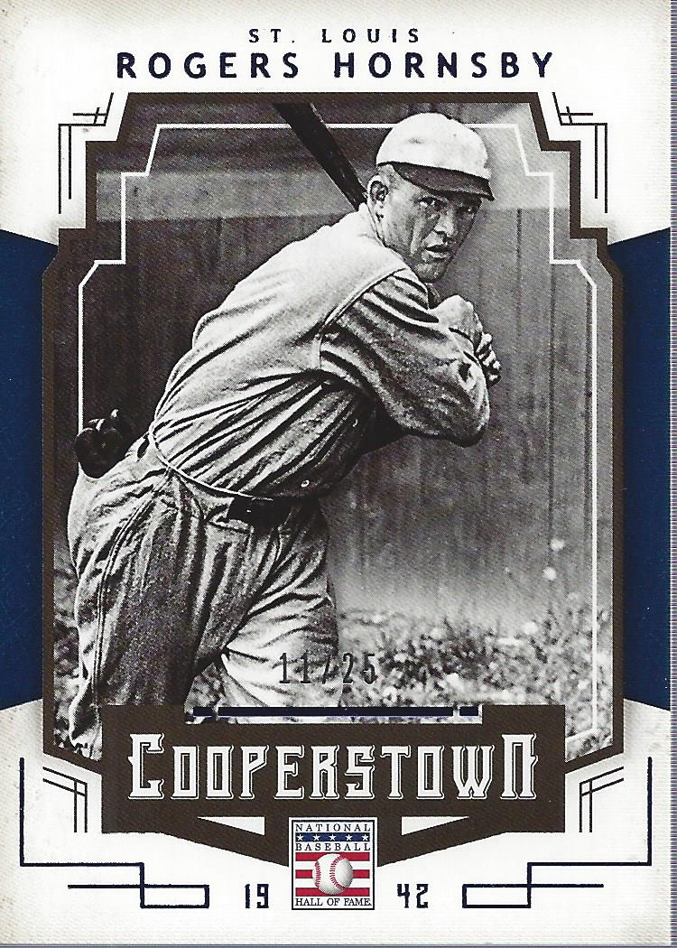 2015 Panini Cooperstown HOF Chronicles Blue #84 Rogers Hornsby