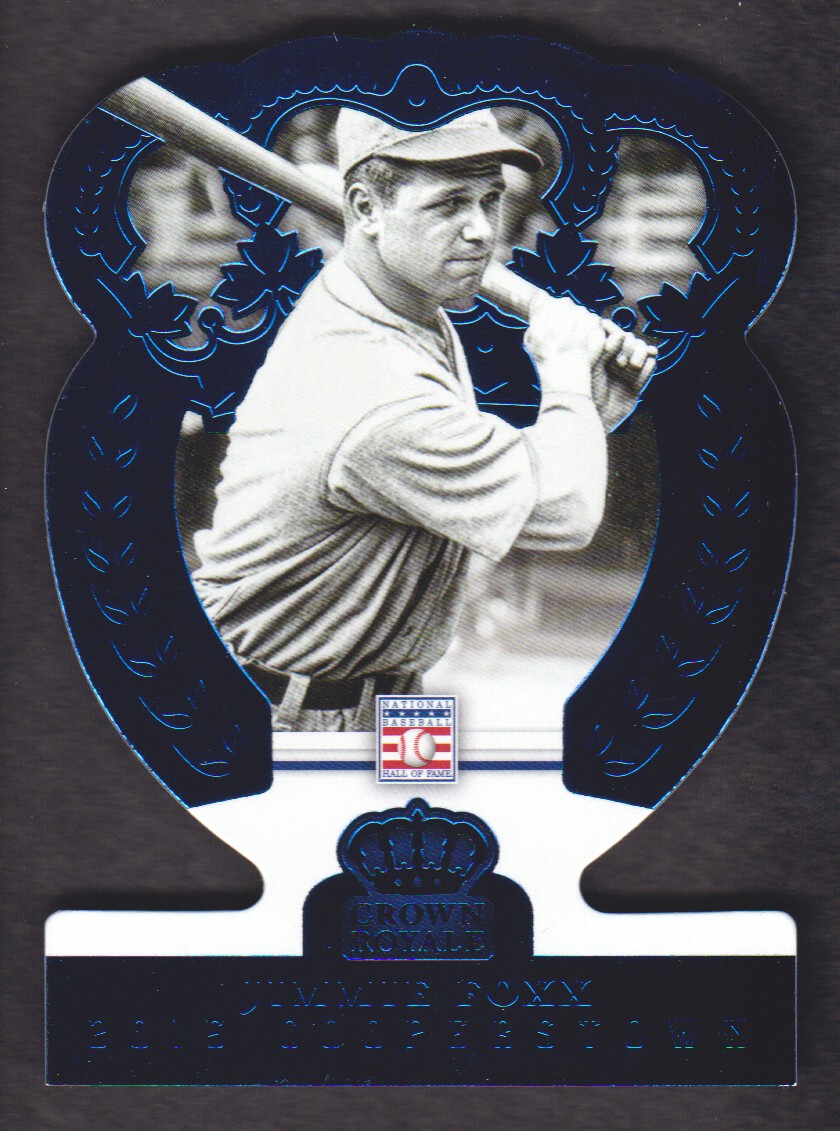 2015 Panini Cooperstown Crown Royale Blue #53 Jimmie Foxx
