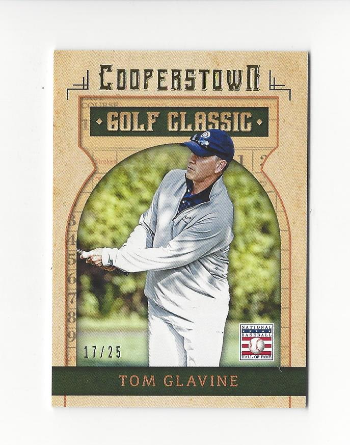 2015 Panini Cooperstown Golf Classic Gold #8 Tom Glavine
