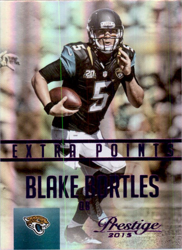 2015 Prestige Extra Points Purple #117 Blake Bortles