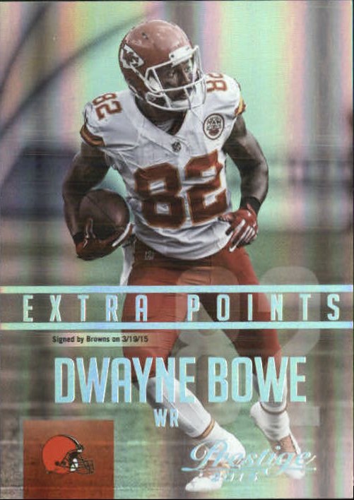2015 Prestige Extra Points Platinum #74 Dwayne Bowe