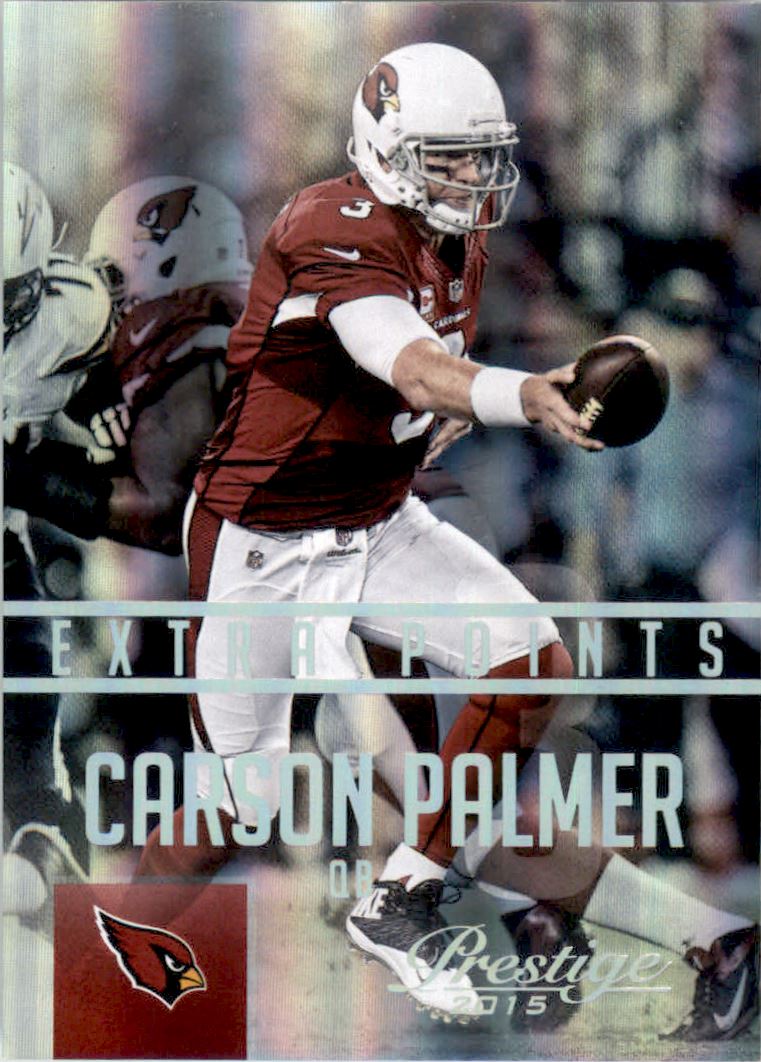 2015 Prestige Extra Points Platinum #182 Carson Palmer