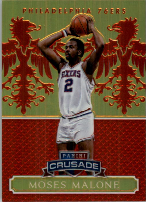 2014-15 Panini Excalibur Crusade Red #158 Moses Malone