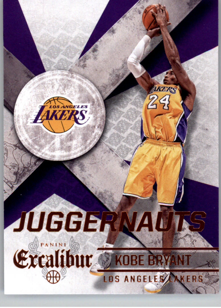 2014-15 Panini Excalibur Juggernauts #15 Kobe Bryant