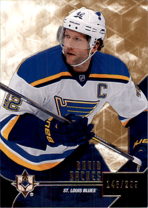 2014-15 Ultimate Collection #9 David Backes