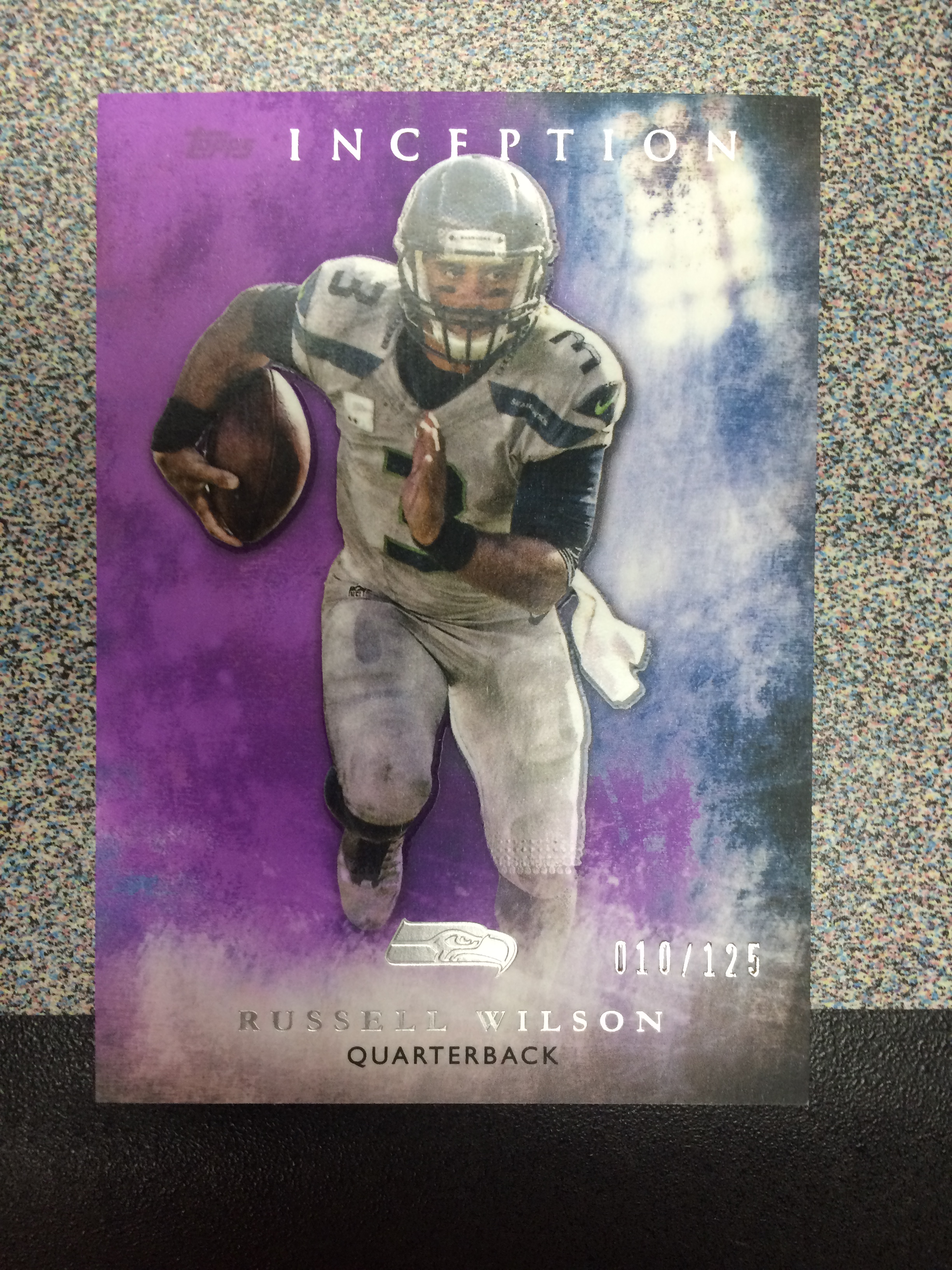 2015 Topps Inception Purple #50 Russell Wilson
