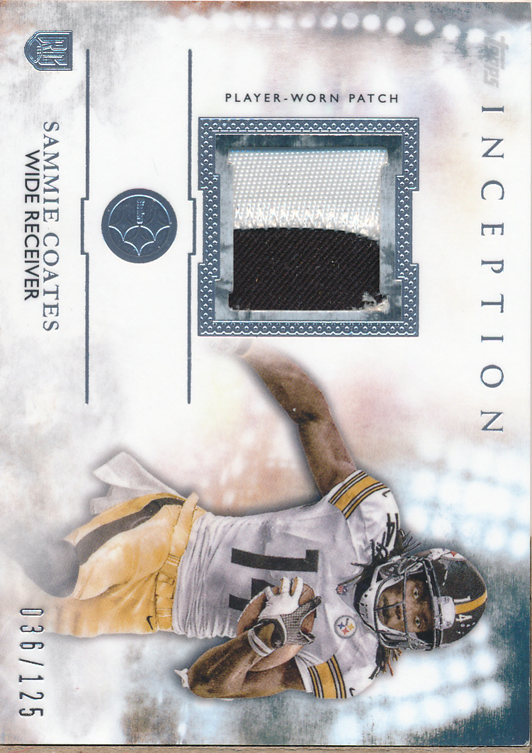2015 Topps Inception Rookie Relics Patch #RPSC Sammie Coates