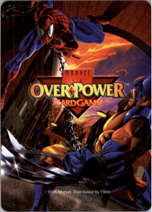 1995 Marvel OverPower #45 Beast - Beastial Brawn C back image