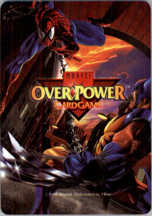 1995 Marvel OverPower #105 Hobgoblin - Razor Bats C back image