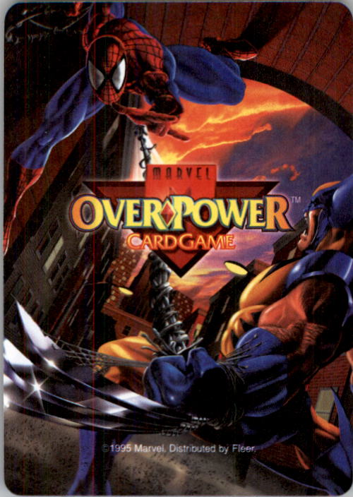 1995 Marvel OverPower #155 Omega Red - KGB Training C back image
