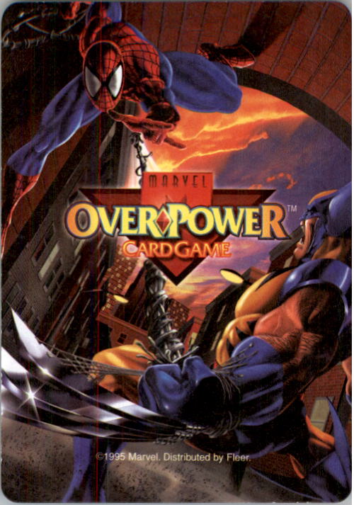 1995 Marvel OverPower #160 Professor X - Cerebro C back image