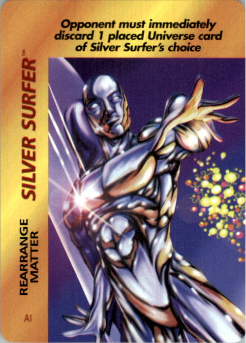 Marvel Overpower Monumental Silver Surfer Shalla Bal NrMt-Mint