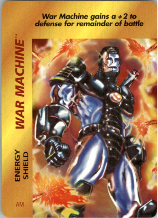 1995 Marvel OverPower #227 War Machine - Energy Shield C