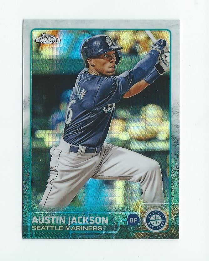 2015 Topps Chrome Prism Refractors #34 Austin Jackson