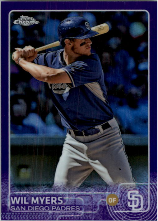 2015 Topps Chrome Purple Refractors #53 Wil Myers