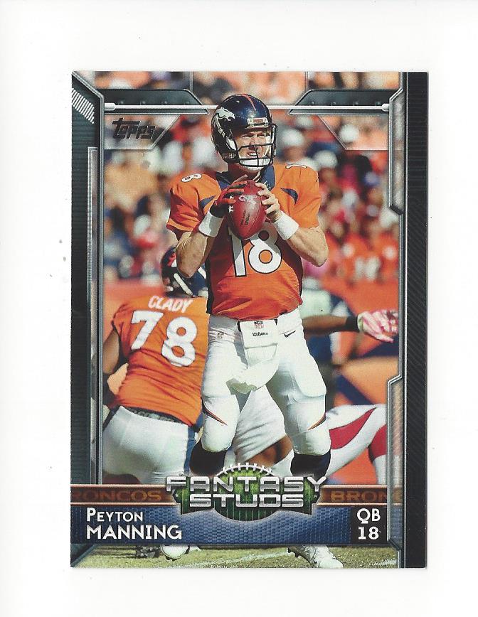 2015 Topps #317 Peyton Manning FS