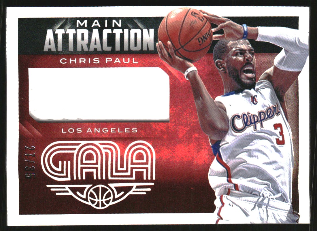 2014-15 Panini Gala Main Attraction Memorabilia #38 Chris Paul/35