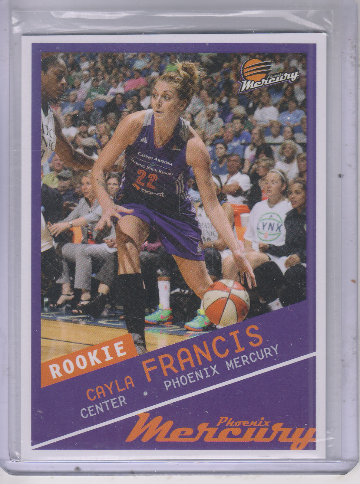 2015 WNBA #62 Cayla Francis RC