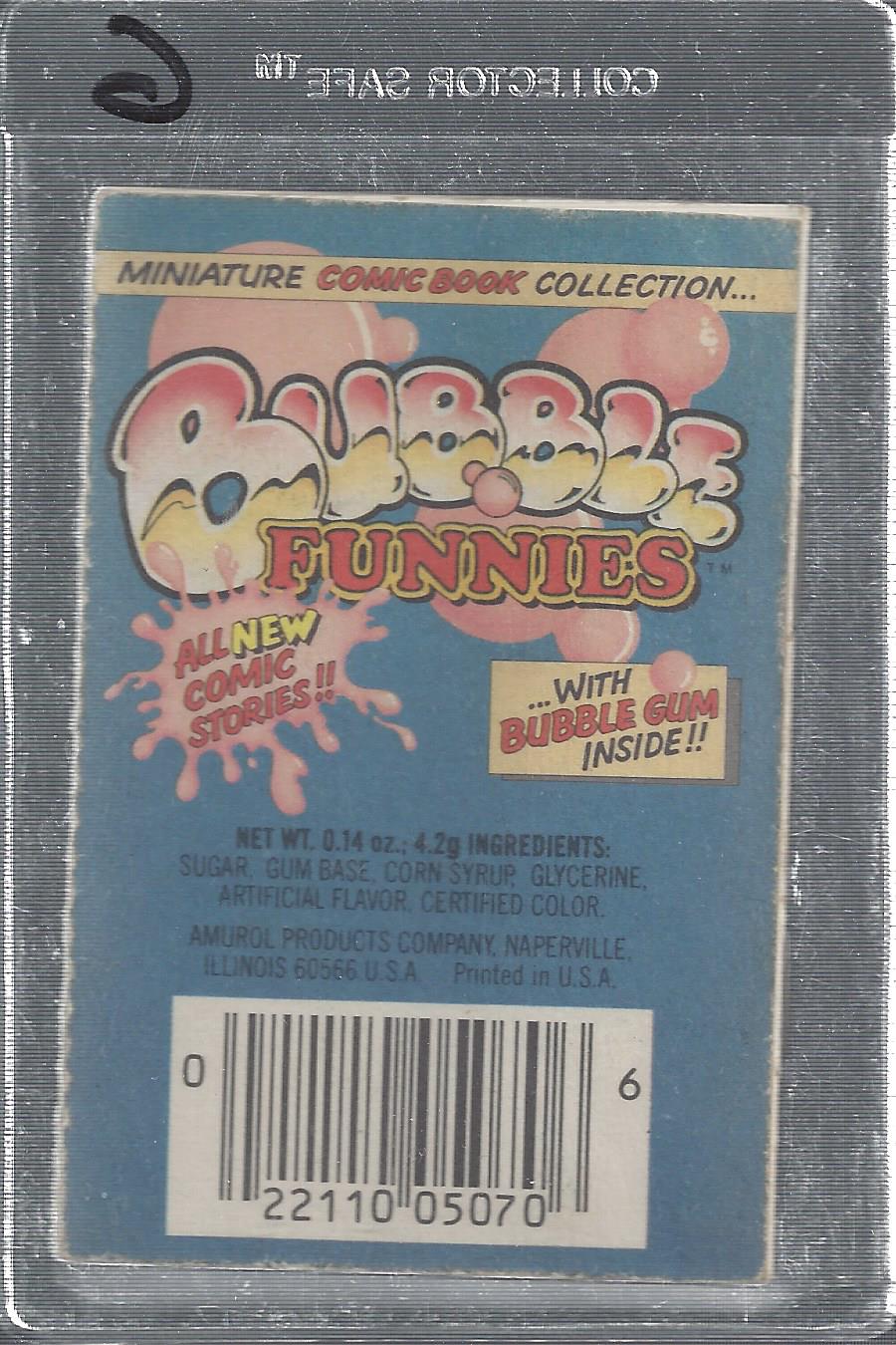 1981 Amurol Bubble Funnies #5 Archie back image